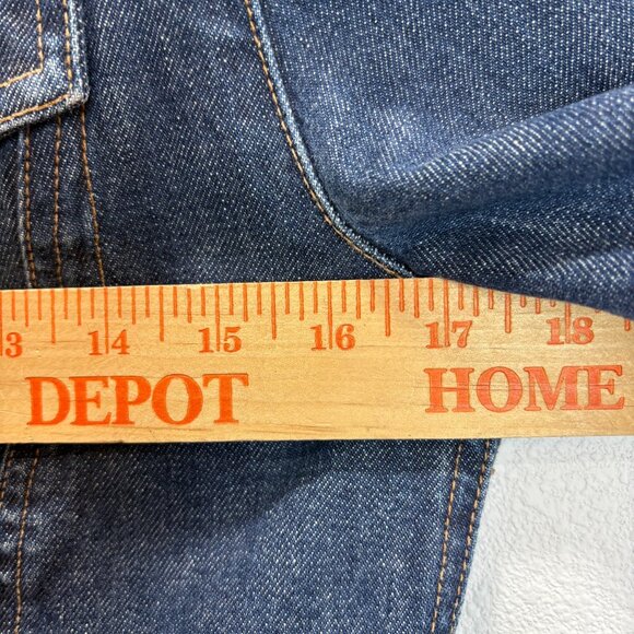 Vintage Gap Womens Stretch Denim Jacket Medium Y2K Trucker - Picture 6 of 7